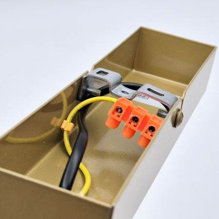 Seinävalaisin ASTRID 1xE27/60W/230V kulta