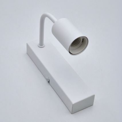 Seinävalaisin ASTRID 1xE27/60W/230V valkoinen