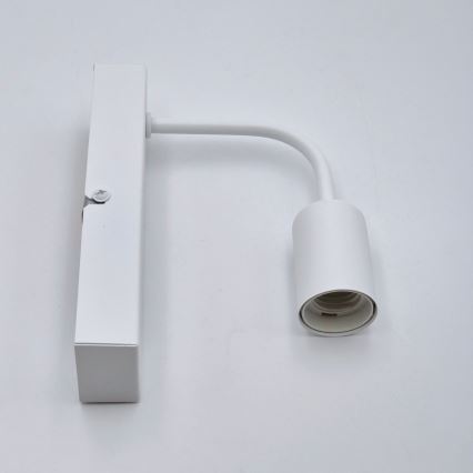 Seinävalaisin ASTRID 1xE27/60W/230V valkoinen