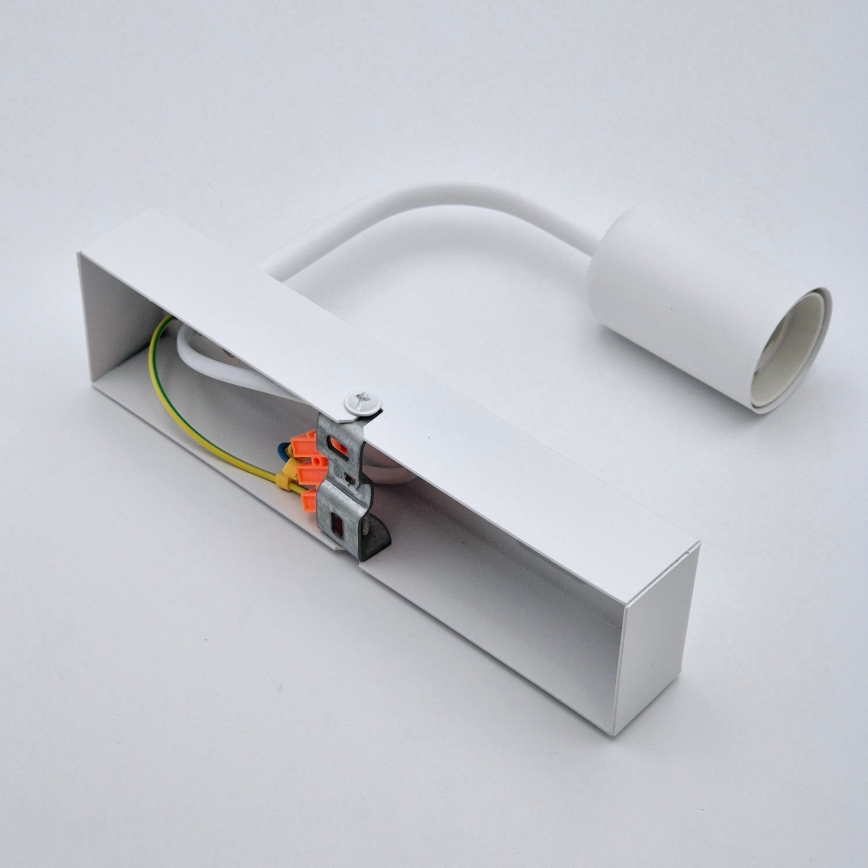 Seinävalaisin ASTRID 1xE27/60W/230V valkoinen