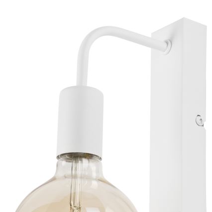 Seinävalaisin ASTRID 1xE27/60W/230V valkoinen