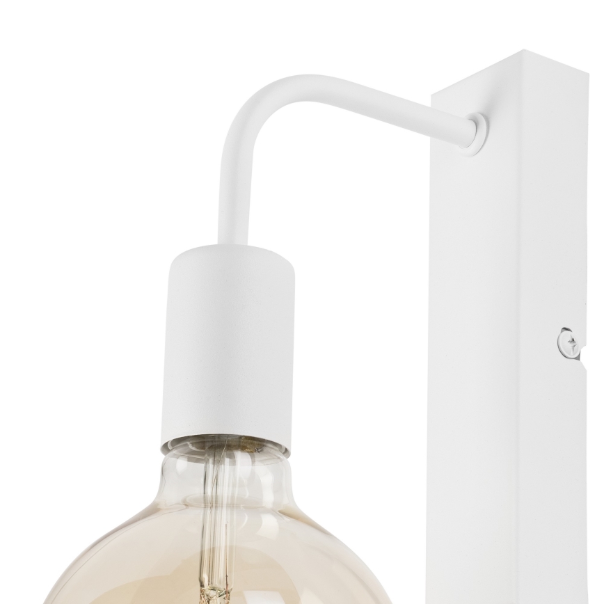 Seinävalaisin ASTRID 1xE27/60W/230V valkoinen