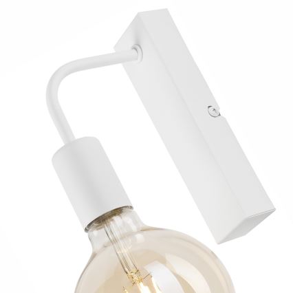 Seinävalaisin ASTRID 1xE27/60W/230V valkoinen