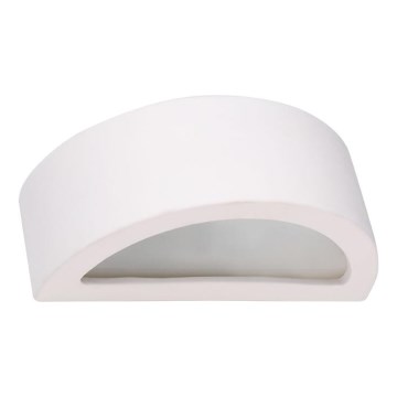 Seinävalaisin ATENA 1xE27/15W/230V 20 cm valkoinen