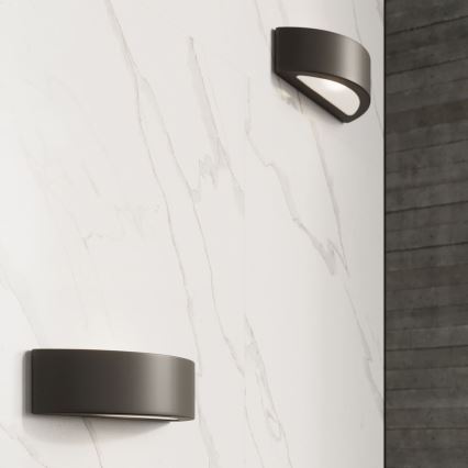 Seinävalaisin ATENA 1xE27/60W/230V musta