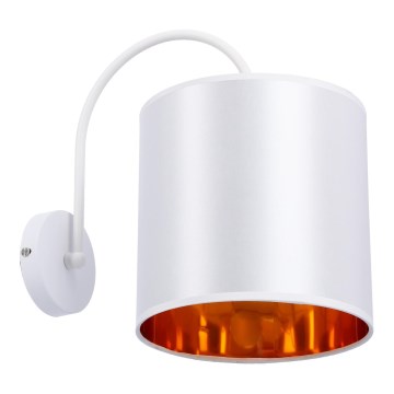 Seinävalaisin ATLANTA 1xE27/40W/230V valkoinen