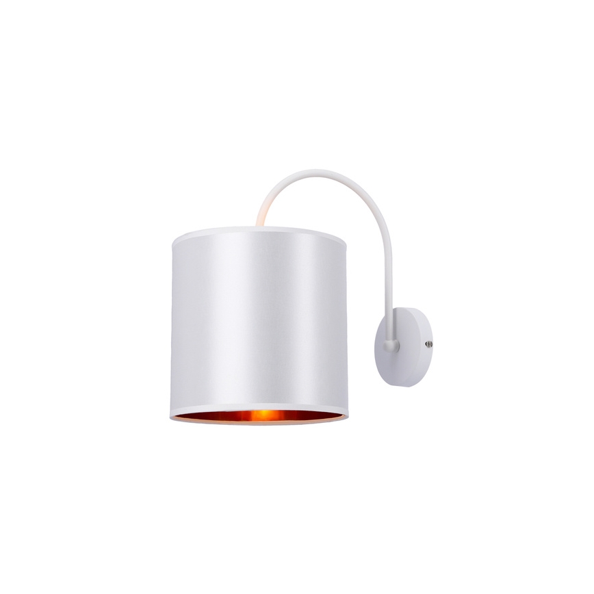 Seinävalaisin ATLANTA 1xE27/40W/230V valkoinen