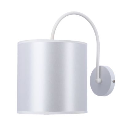 Seinävalaisin ATLANTA 1xE27/40W/230V valkoinen