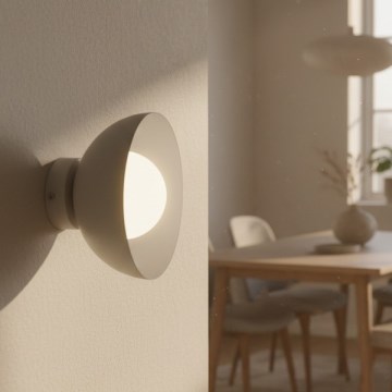 Seinävalaisin BIBI 1xG9/8W/230V beige