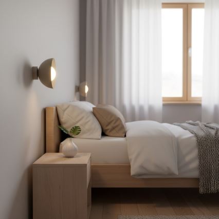 Seinävalaisin BIBI 1xG9/8W/230V beige