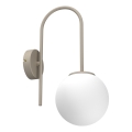 Seinävalaisin CAMBRIDGE 1xE14/15W/230V beige
