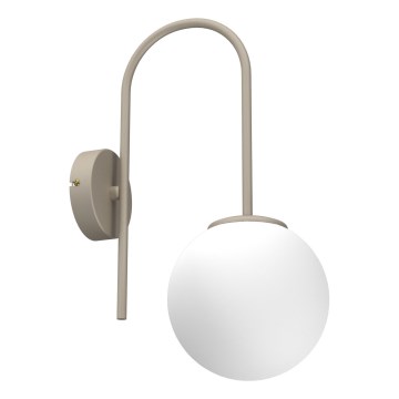 Seinävalaisin CAMBRIDGE 1xE14/15W/230V beige