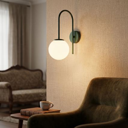 Seinävalaisin CAMBRIDGE 1xE14/15W/230V vihreä