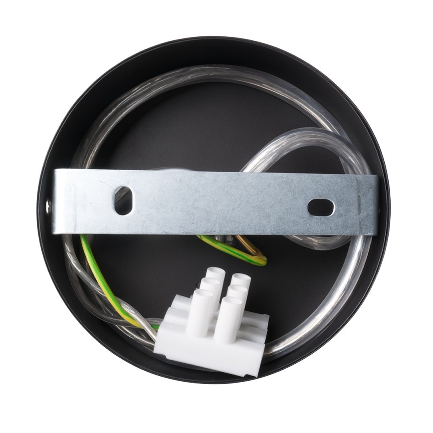 Seinävalaisin CAPITAL 1xGX53/15W/230V musta