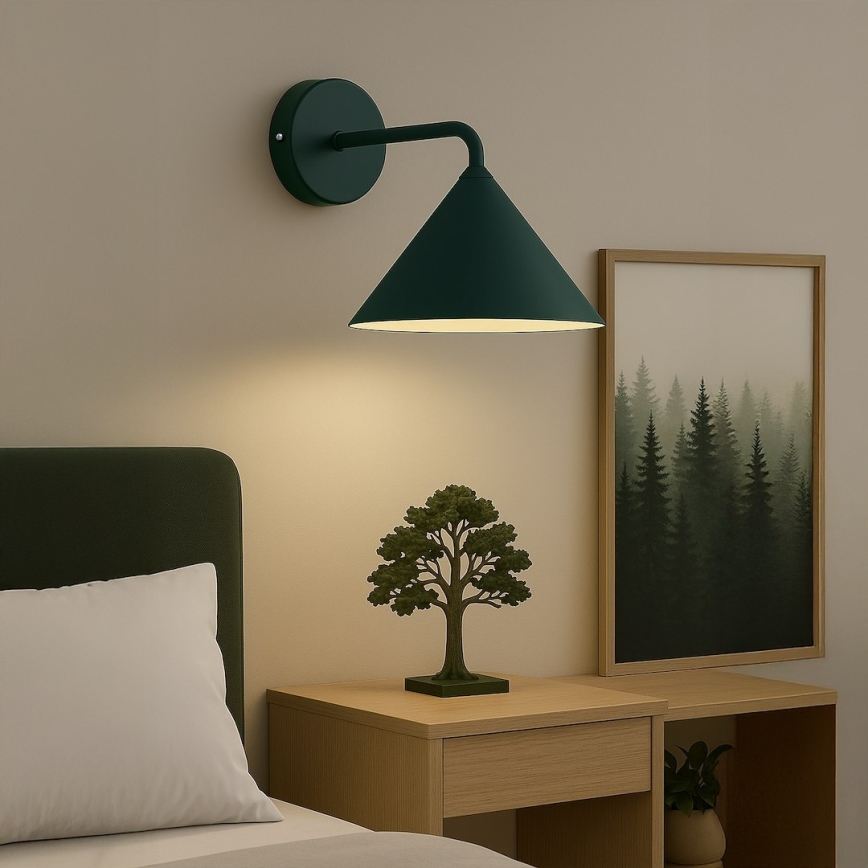 Seinävalaisin CAPITAL 1xGX53/15W/230V vihreä