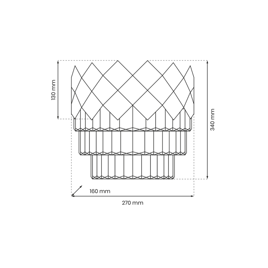 Seinävalaisin CARISMA 2xE14/40W/230V kiiltävä kromi
