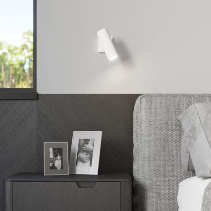 Seinävalaisin DIREZIONE 1xGU10/40W/230V valkoinen