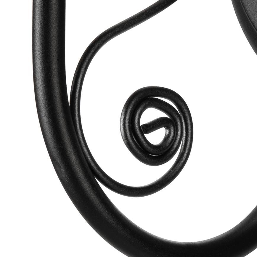 Seinävalaisin DONATO 1xE14/40W/230V musta