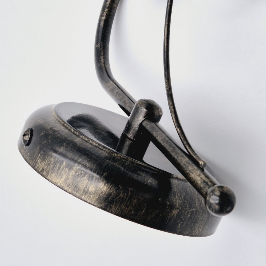 Seinävalaisin DONATO 1xE14x40W/230V patina