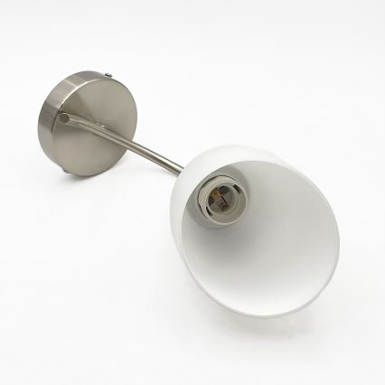 Seinävalaisin DONNA 1xE27/60W/230V nikkeli