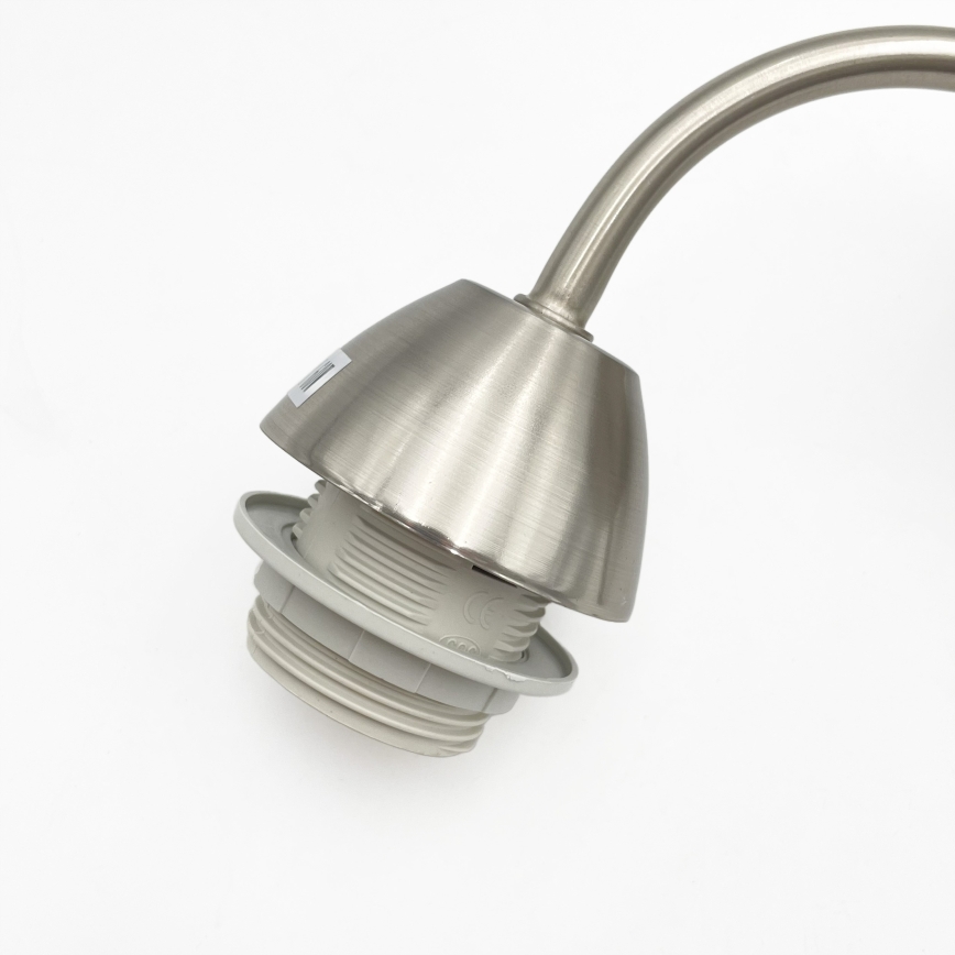 Seinävalaisin DONNA 1xE27/60W/230V nikkeli