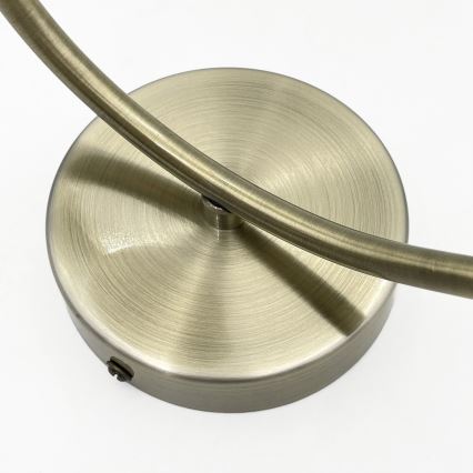 Seinävalaisin DONNA 1xE27/60W/230V patina