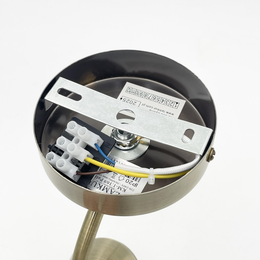 Seinävalaisin DONNA 1xE27/60W/230V patina