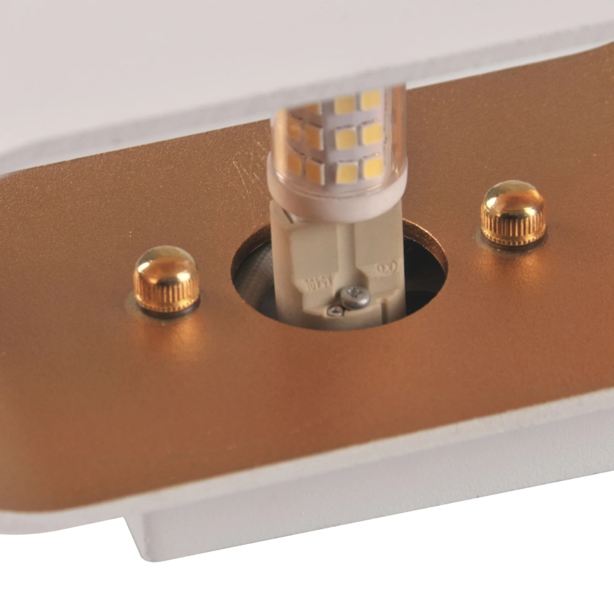 Seinävalaisin ELISSA 1xG9/10W/230V valkoinen