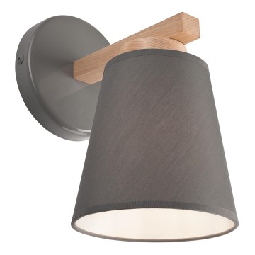 Seinävalaisin ELLIE 1xE27/60W/230V pyökki