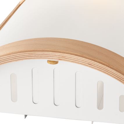 Seinävalaisin ELODIE 1xE27/60W/230V, pyökki