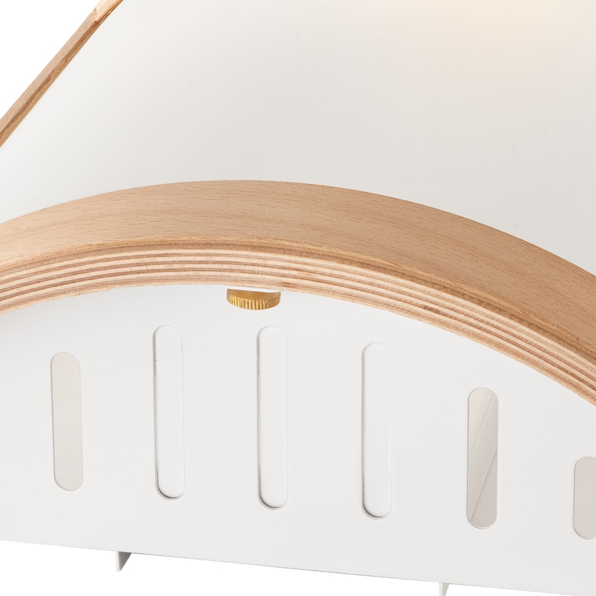 Seinävalaisin ELODIE 1xE27/60W/230V, pyökki