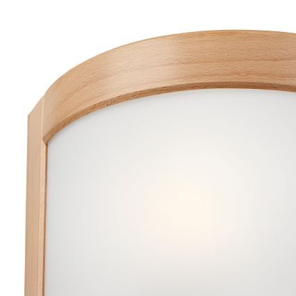 Seinävalaisin ELODIE 1xE27/60W/230V, pyökki