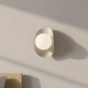 Seinävalaisin FIERO 1xG9/8W/230V, beige