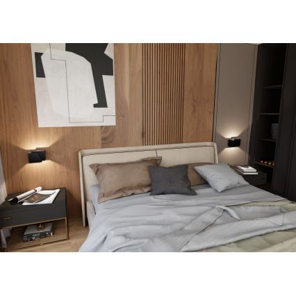 Seinävalaisin FROST 1xG9/8W/230V musta