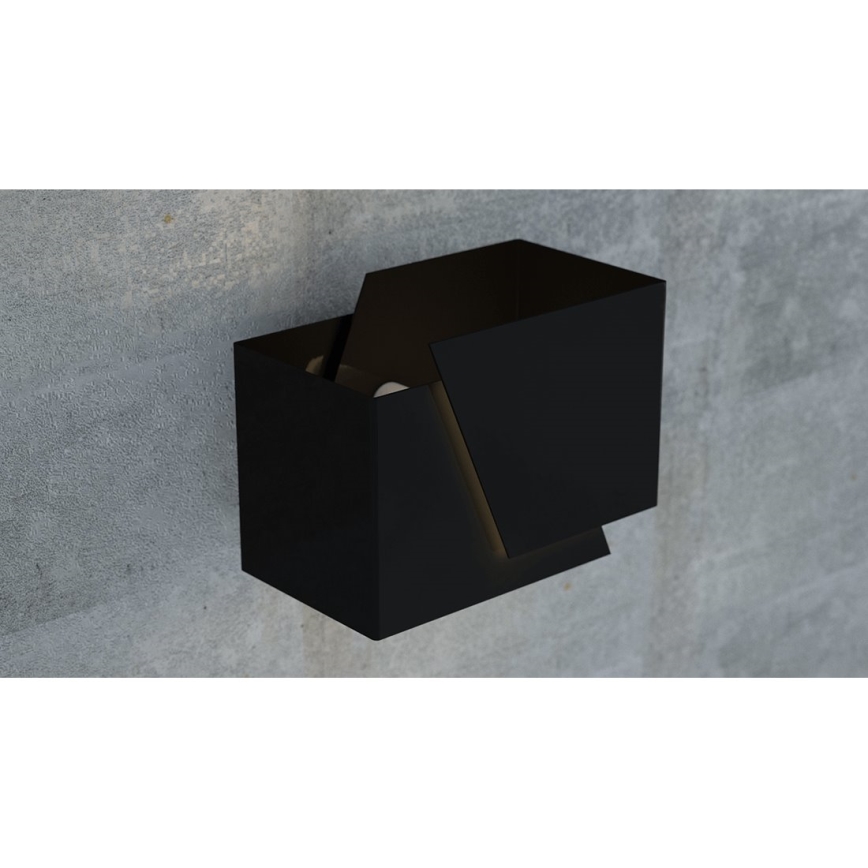 Seinävalaisin FROST 1xG9/8W/230V musta