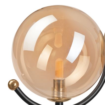 Seinävalaisin GEORGIA 1xE14/5W/230V kulta/savuinen beige