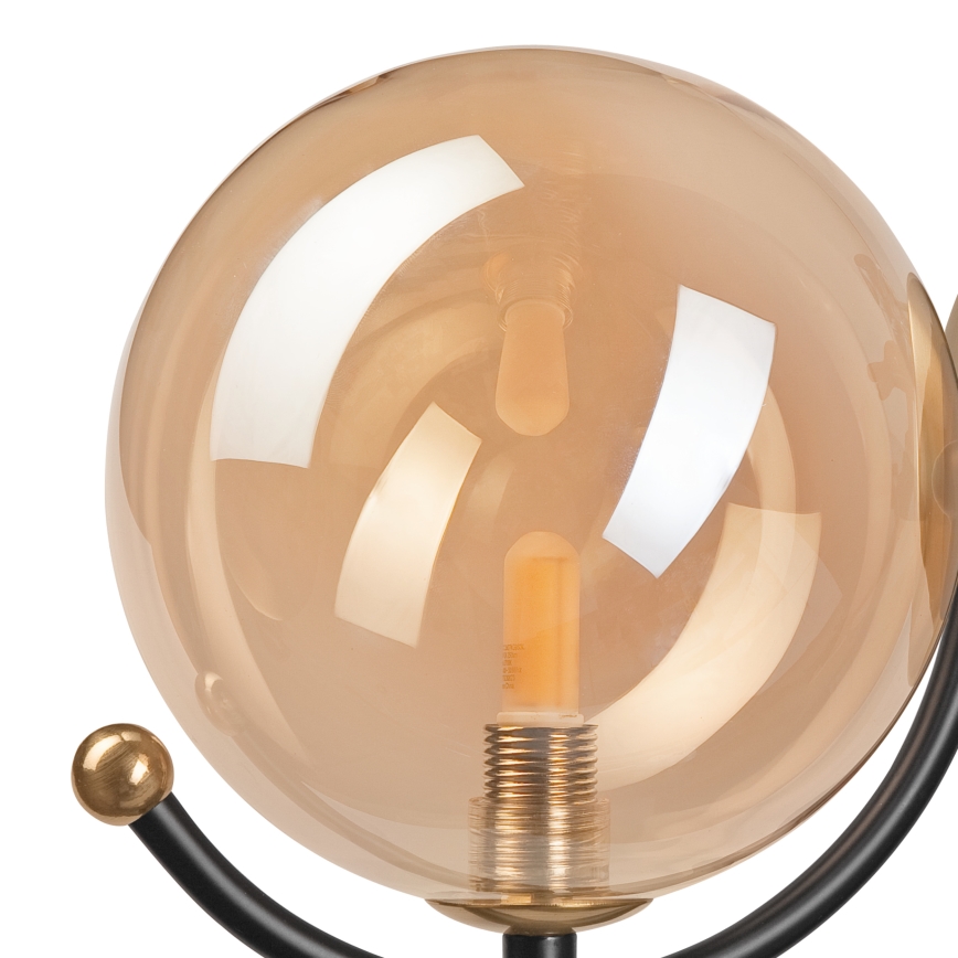 Seinävalaisin GEORGIA 1xE14/5W/230V kulta/savuinen beige