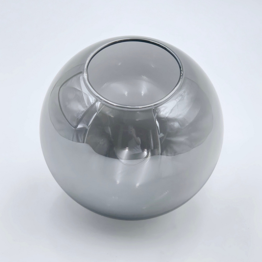 Seinävalaisin GEORGIA 1xE14/5W/230V mattakromi/savuinen