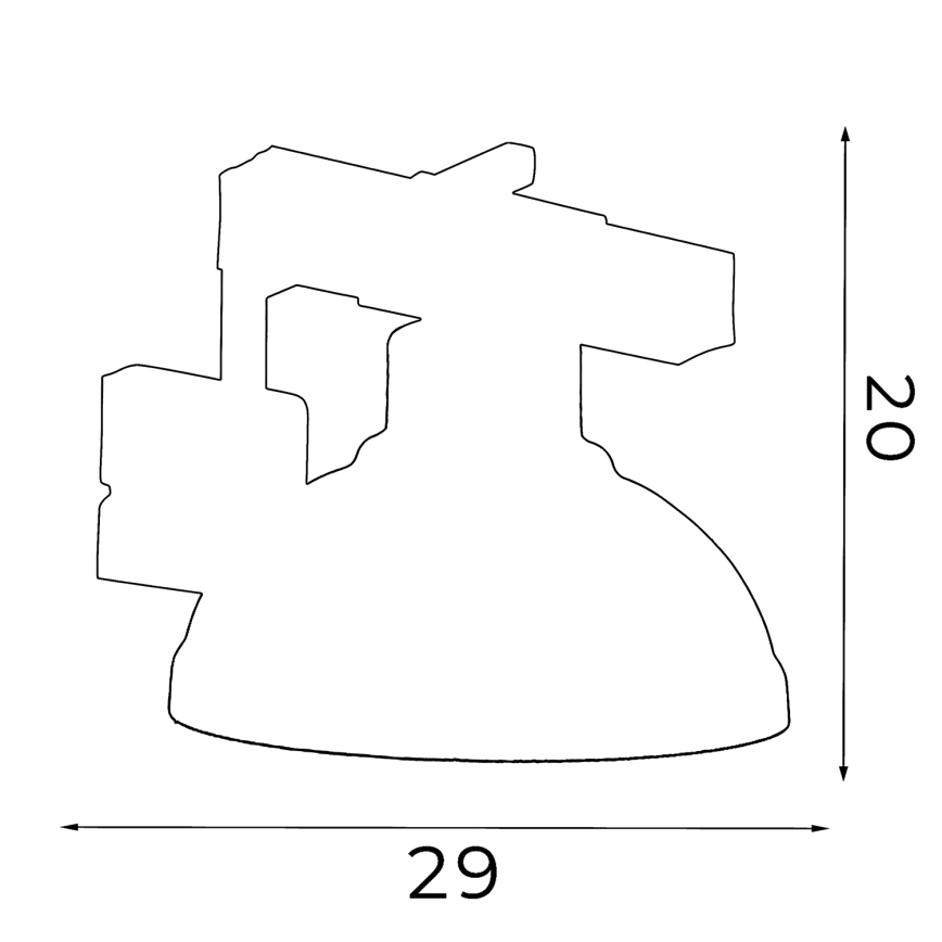 Seinävalaisin HAKON 1xE27/60W/230V patina