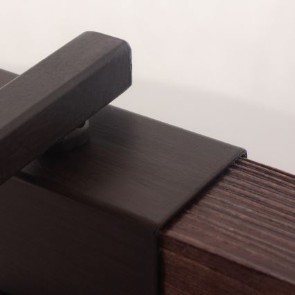 Seinävalaisin HAKON 1xE27/60W/230V tumma