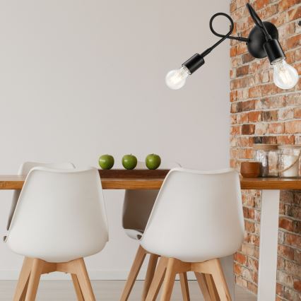 Seinävalaisin HARRY 2xE27/60W/230V