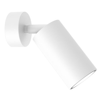 Seinävalaisin HUDSON 1xGU10/8W/230V valkoinen