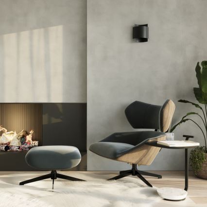 Seinävalaisin IMPACT 1xG9/40W/230V musta