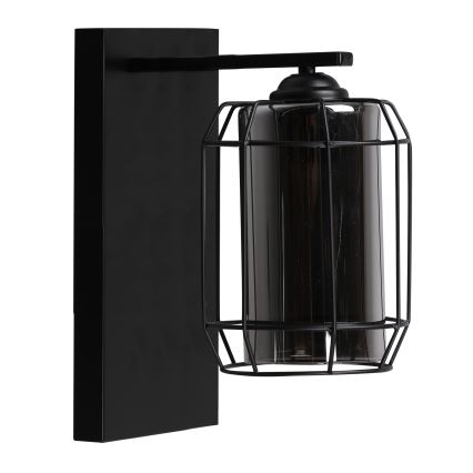 Seinävalaisin JONERA 1xE27/40W/230V musta