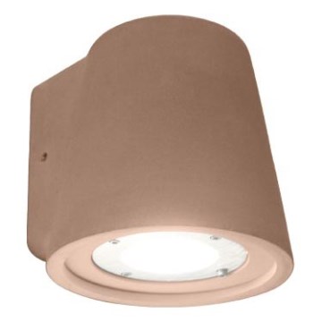Seinävalaisin KIARA 1xGU10/10W/230V, ruskea
