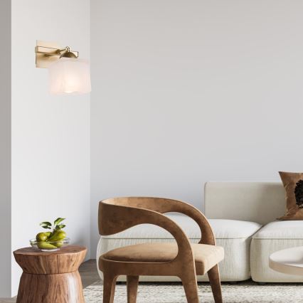 Seinävalaisin KLARA 1xE14/40W/230V kulta