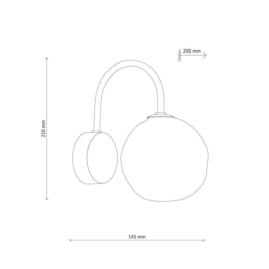 Seinävalaisin LAVA 1xG9/8W/230V beige/savunbeige