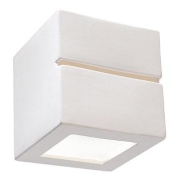 Seinävalaisin LEO LINE 1xE27/60W/230V valkoinen