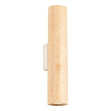 Seinävalaisin LINO 2xGU10/10W/230V pyökki