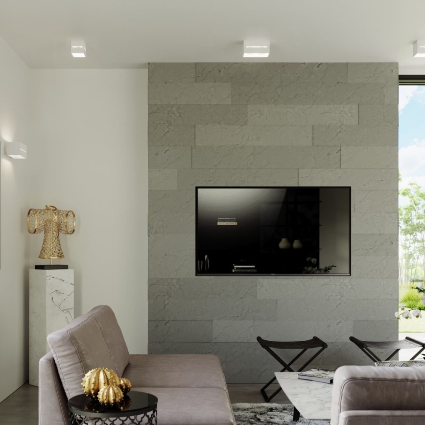 Seinävalaisin LOBO 2xG9/40W/230V valkoinen